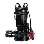 Насос фекальний VOLKS pumpe WQD 8-12 0.9 кВт, фото 5