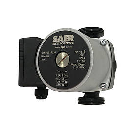 Насос циркуляційний SAER W35-25 130 мм + гайки