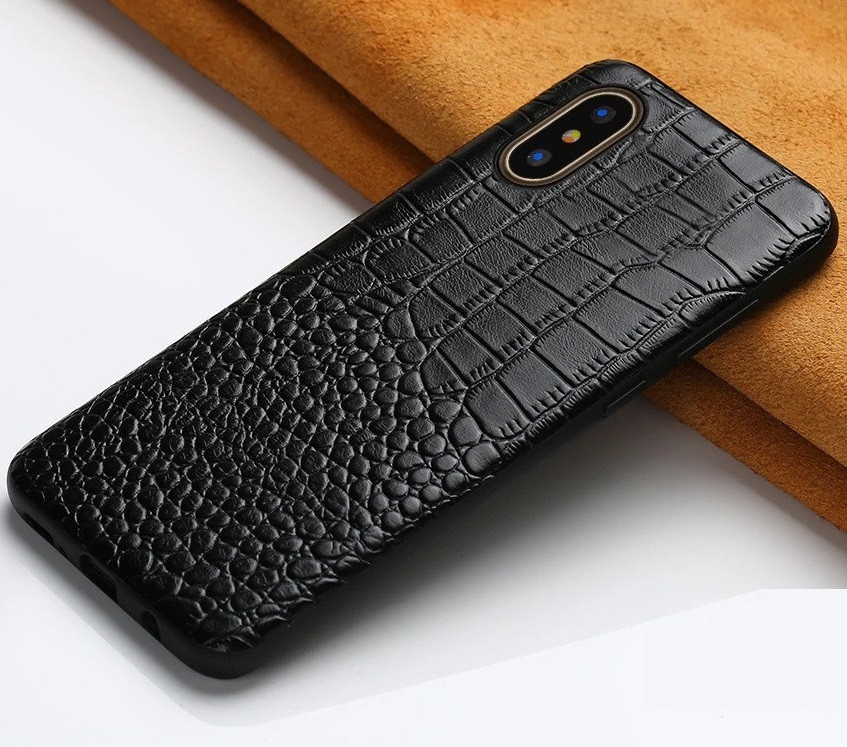 Чохол шкіра крокодила для Apple iPhone XR