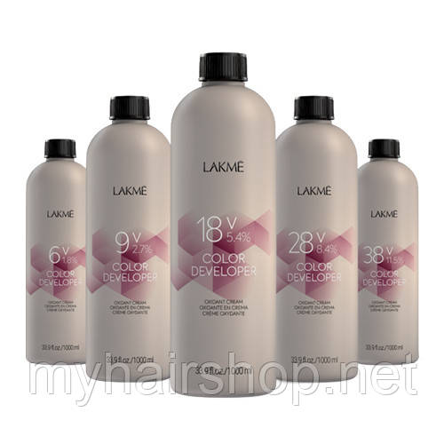 Окисник Lakme COLOR DEVELOPER 1000 ml, фото 1