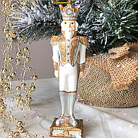 Декоративна фігурка-підвіска Страж Лускунчик 16 см новорічний декор