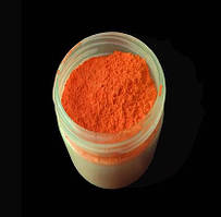 Пігмент неоновий флуоресцентний помаранчевий HP-13. Банка 10 мл