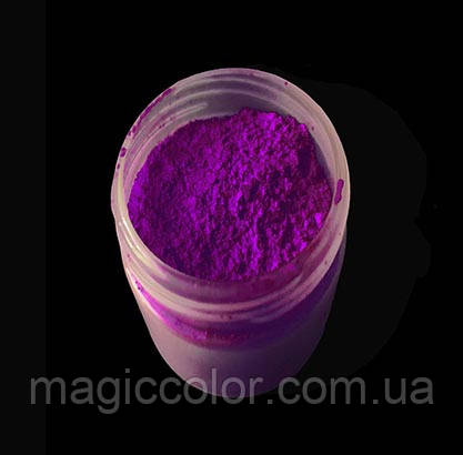 Пігмент неоновий флуоресцентний фіолетовий НТ-807. Банка 10 мл