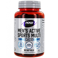 Men's Active Sports Multi Now Foods 90 Softgels