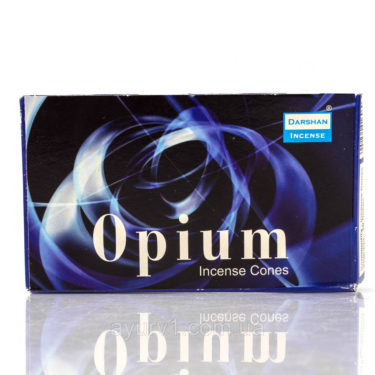 Ароматичні конуси виробництво, Даршан, Darshan,  Opium/Піум Індія, 10 шт. у пачці