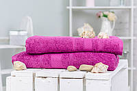 Набор махровых полотенец 5011 SoftNess Plum Mirson 2 шт 50х90 см и 70х140 см