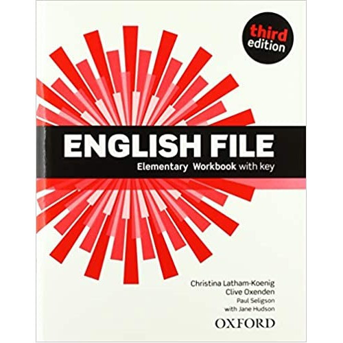 English File Third Edition Elementary Workbook with key and iChecker