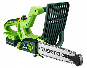 Пила ланцюгова акумуляторна 21В VERTO 52G585, 31 см, 3 Ач