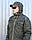 Куртка Вітровка Патрол водонепроникна хакі на сітці, фото 8