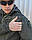 Куртка Вітровка Патрол водонепроникна хакі на сітці, фото 9