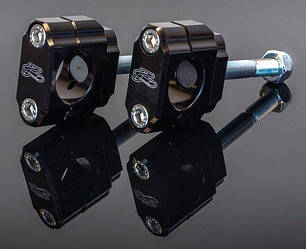 Кріплення Renthal Bar Mounts D28 - Suzuki, Offset 0 mm