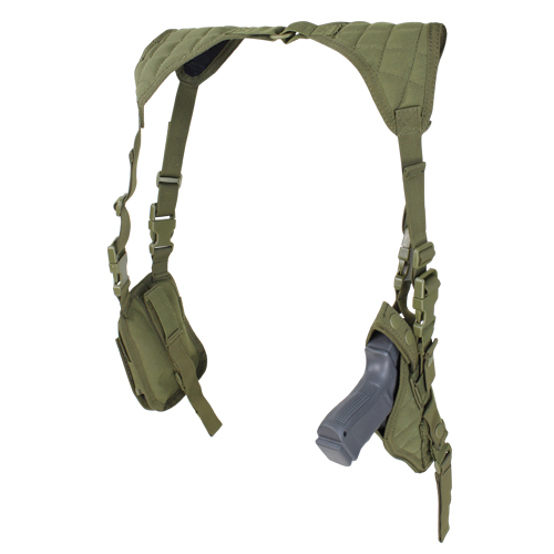 Прихована кобура Condor Vertical Shoulder Holster ASH Олива (Olive), фото 1