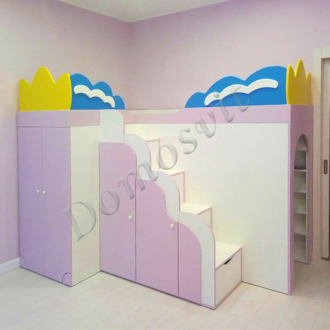 Меблі в дитячу для дівчинки, фото 1