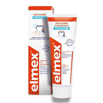 Зубна паста захист від карієсу Elmex Anti-Caries Whitening, 75 мл