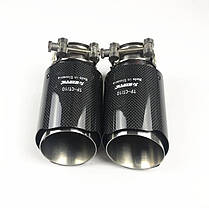 Насадка на глушник AKRAPOVIC EVO карбон, глянцева, фото 3