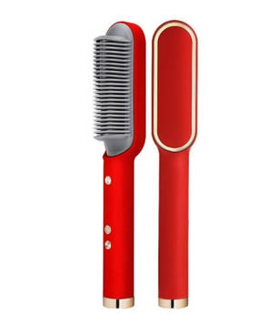Гребінець-випрямляч Hair Straightener HQT-908/909 (Red) <unk> Прилад для укладання волосся