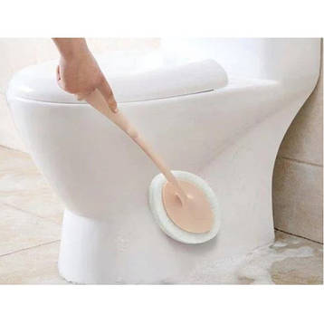 Універсальна щітка для прибирання ванної Sponge Brush Щітка для ванної умивальника туалету BF, фото 2