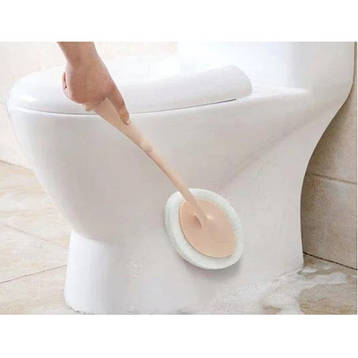 Універсальна щітка для прибирання ванної Sponge Brush Щітка для ванної умивальника туалету BF, фото 1