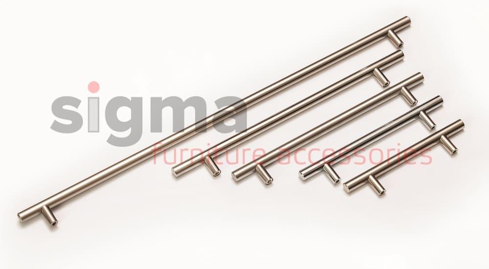 Ручка рейлінгова З-320 mm L-188mm хром, фото 1