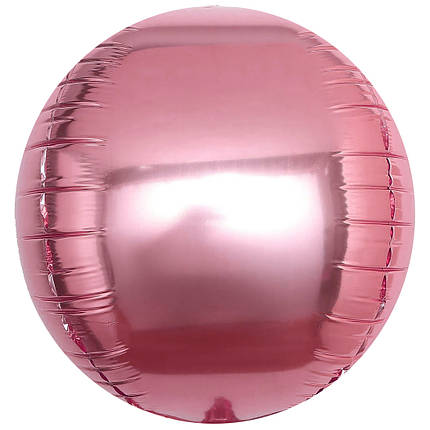 Сфера 10" КИТАЙ-КТ 10 Металік рожевий, фото 2