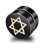 Магнітні сережки кліпси-обманки. Кліпси Love на одне вухо, фото 6