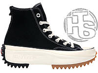 Женские кеды Converse x JW Anderson Run Star Hike Hi Black 164840C