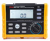Тестер сопротивления изоляции Peakmeter PM5205 (мегомметр)