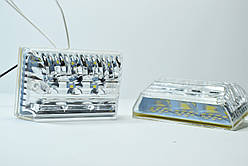 Габарит LED ліхтар білий + підсвітка номера