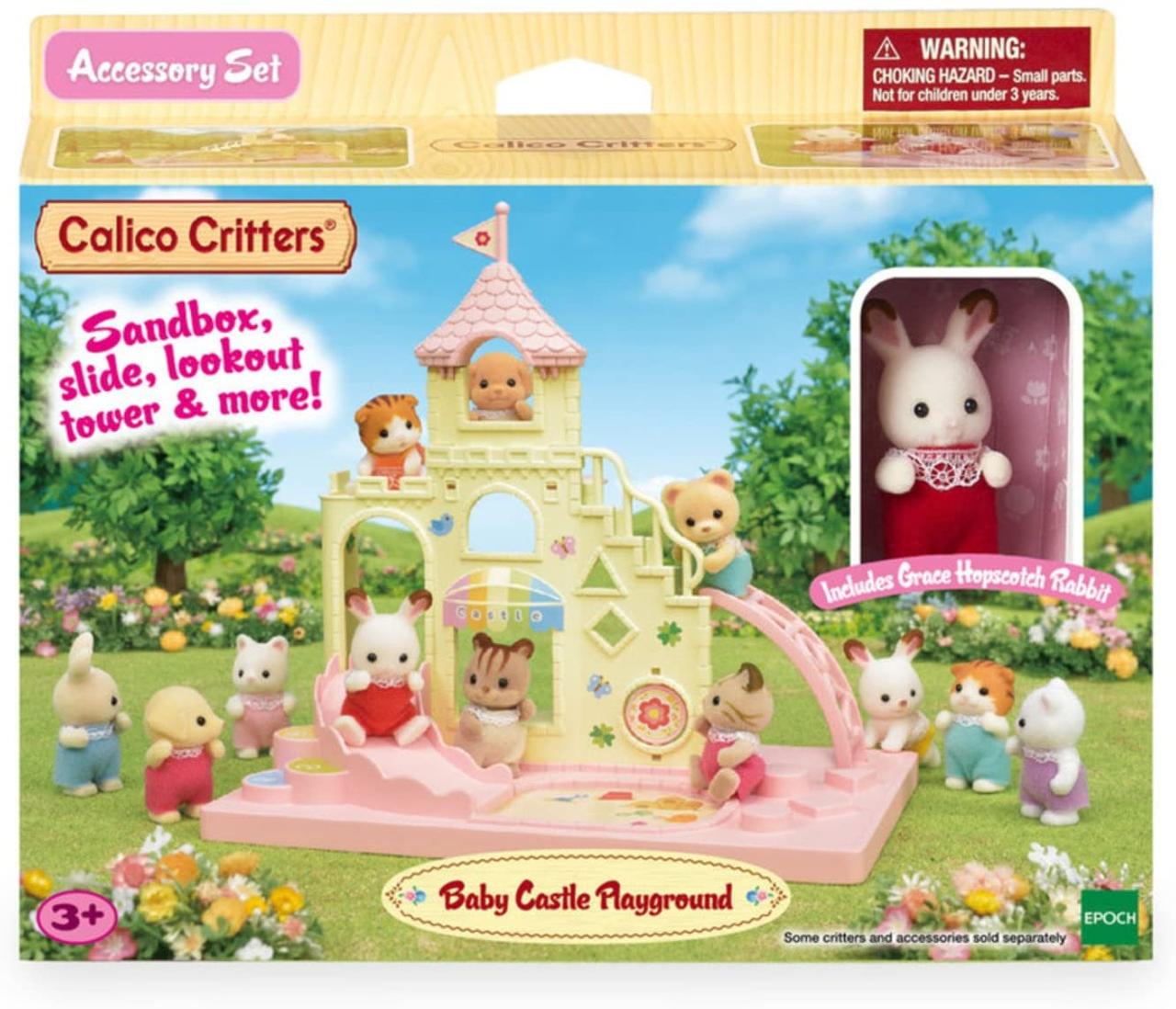 Сильваниан фэмилис Игровая площадка с фигуркой кролика Sylvanian Families Calico Critters