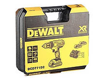 Акумуляторний шуруповерт DeWalt DCD771D2 (18 В, 2 А/год, двошвидкісний), фото 3
