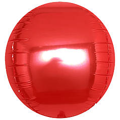 Сфера 10" КИТАЙ-КТ 008 Металік червона