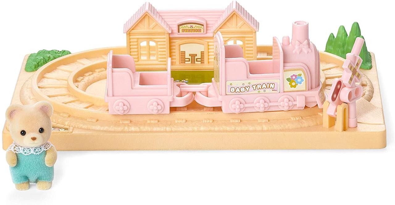 Сильваниан фэмилис Игровая площадка Паровозик Sylvanian Families Calico Critters