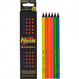 Олівці кольорові МАРКО 5500/6 кольорів