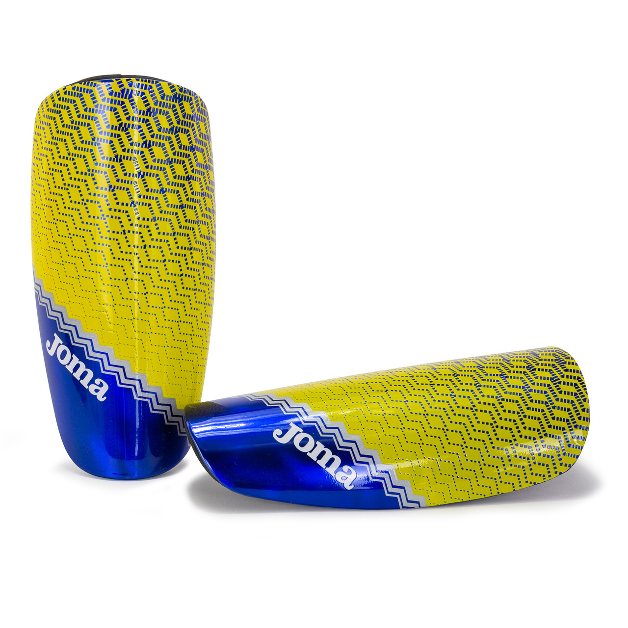Футбольні щитки Joma J-Pro (400503.019) Yellow/Blue M, фото 1