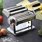 Машинка для нарізування локшини (лопшерізка) PASTA MACHINE / Ручна локшина — тестораскатка механічна ОПТ, фото 9