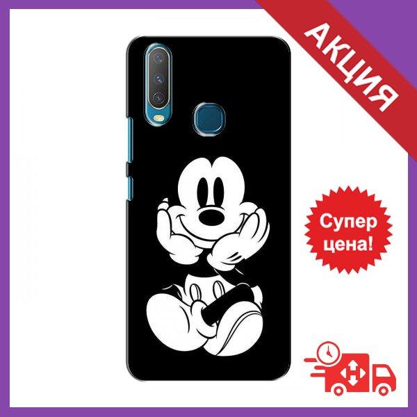 Силіконовий Чохол Міккі Маус для ViVO Y15 / Силіконовий чохол для Віво Вай 15 / Чохол із зображенням на ViVO Y15 / Силіконовий