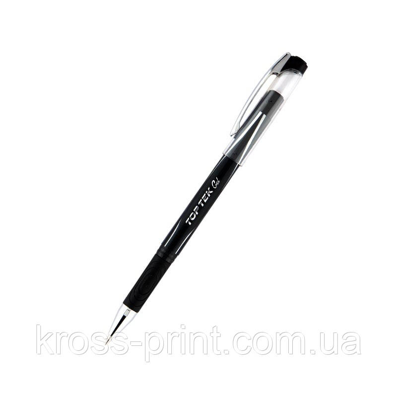 Ручка гелева Top Tek Gel, чорна