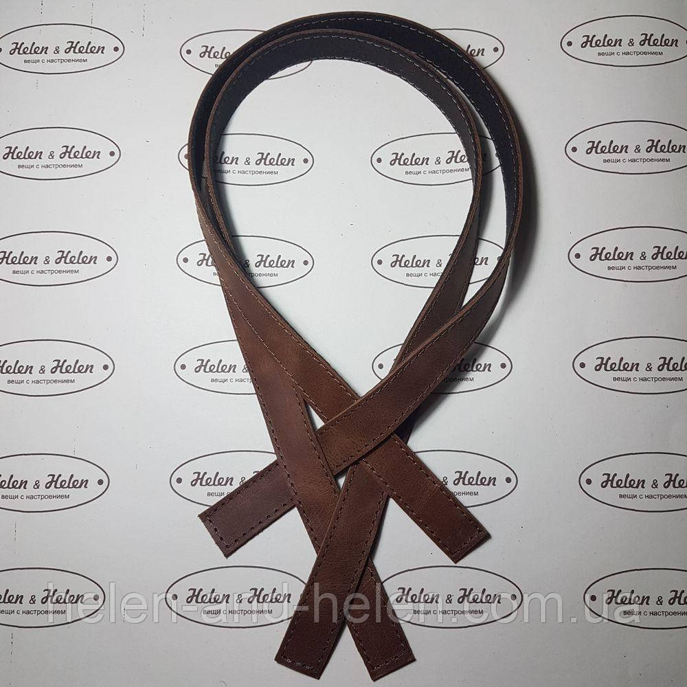 Ручки пришивні. Колір "Коньячний", фото 1