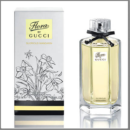 Gucci Flora by Gucci Glorious Mandarin туалетна вода 100 ml. (Гуччі Флора Бай Гуччі Глориус Мандарин), фото 2