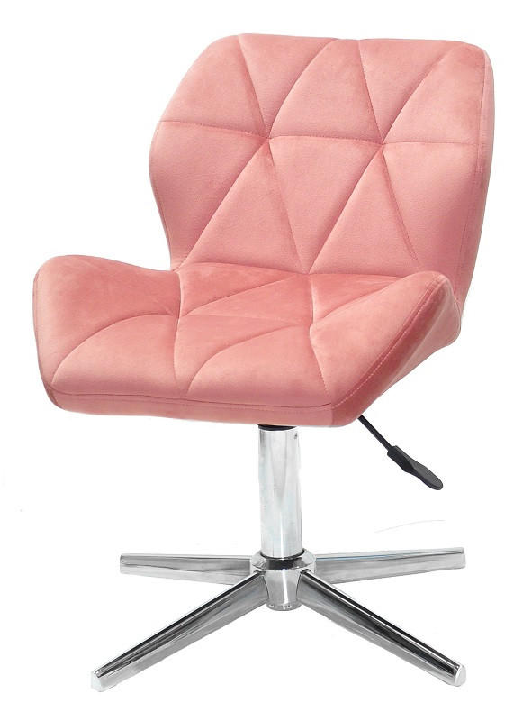 Поворотний стілець Paris Modern Base велюр теракот В-1018 на хрестовині з регулюванням висоти без коліс, фото 1