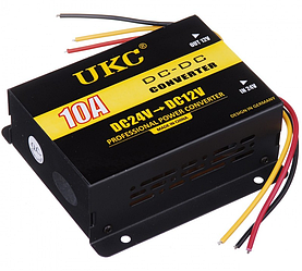 Перетворювач UKC DC/DC 24v-12v 10A / 3396