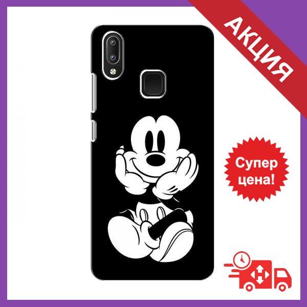 Чохол Міккі Маус для ViVO Y95 / Чохол з принтом для ViVO Y95 / Чохол з картинкою на Віво Вай 95 / Чохол для ViVO Y95 (Міккі Маус)