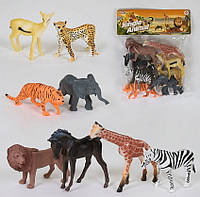 Набор игрушечных фигурок диких животных 2A 008-1