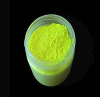 Пигмент неоновый флуоресцентный желтый HX-10. Банка 10 мл