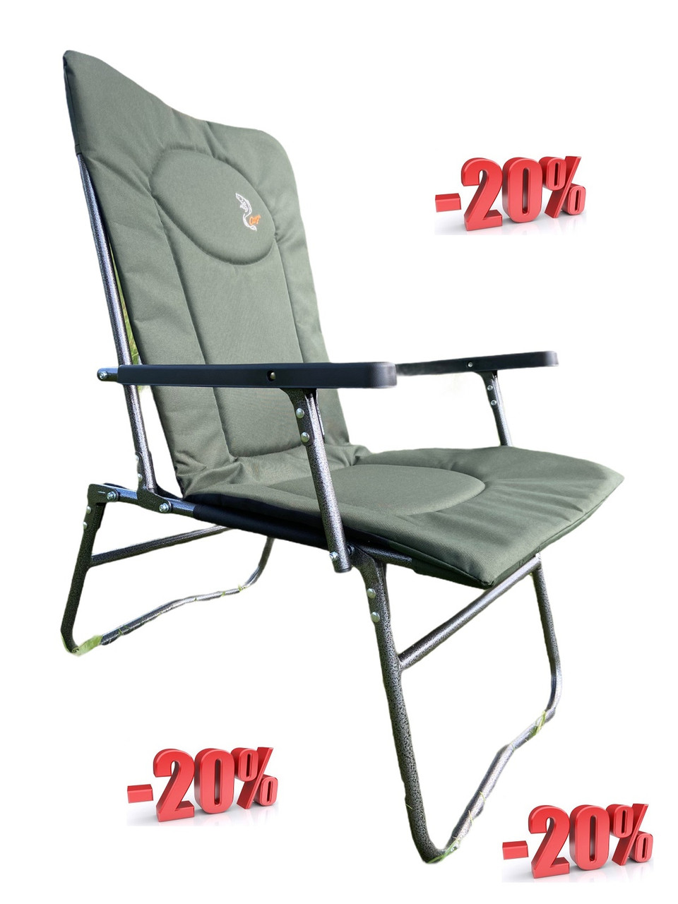 Крісло Elektrostatyk F7R 2021 для риболовлі, туризму, кемпінгу, саду, фото 1