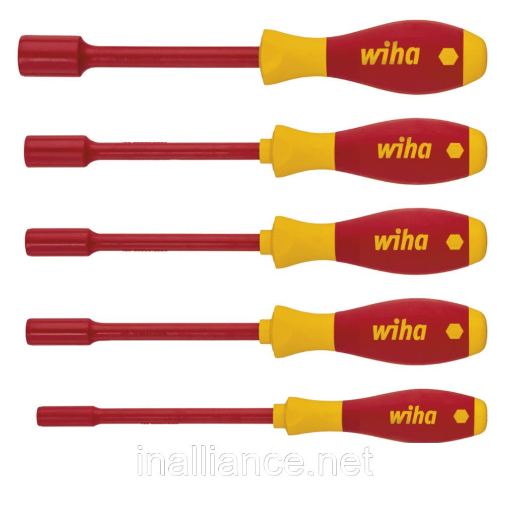 Набір торцевих ключів з шестигранником 5 предметів SoftFinish electric Wiha 29466