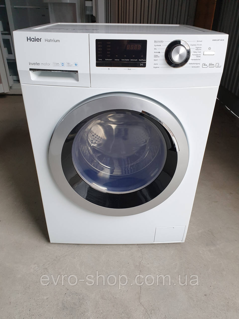 Пральна машина Haier 8 KG / HW80-BP14636, фото 1