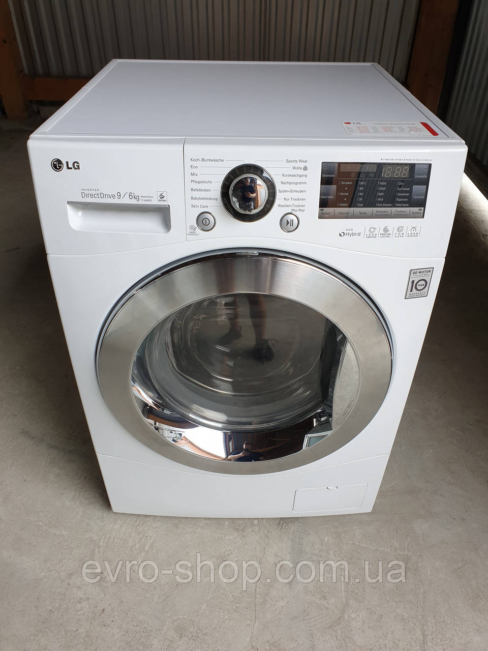Пральна машина LG Inverter Direct Drive 9/6 KG з Сушкою / F14A8RD, фото 1