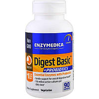 Enzymedica Digest Basic + Probiotics 90 капсул