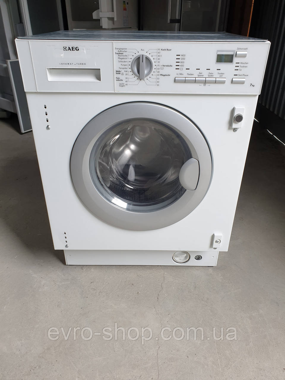 Вбудована пральна машина AEG LAVAMAT TURBO 7/4 KG з Сушкою / L61470WDBI